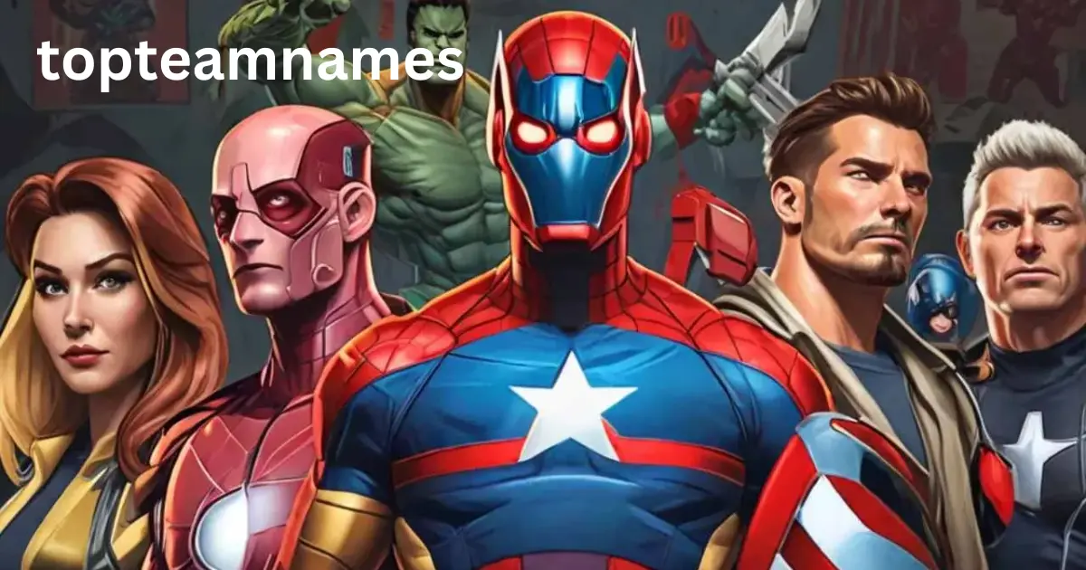 all marvel team names